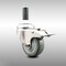 Service Caster 3 Inch 316SS Gray Poly Swivel 7/8 Inch Expanding Stem Caster Lock Brake SCC SCC-SS316TTLEX20S314-PPUB-78 - alternate 1